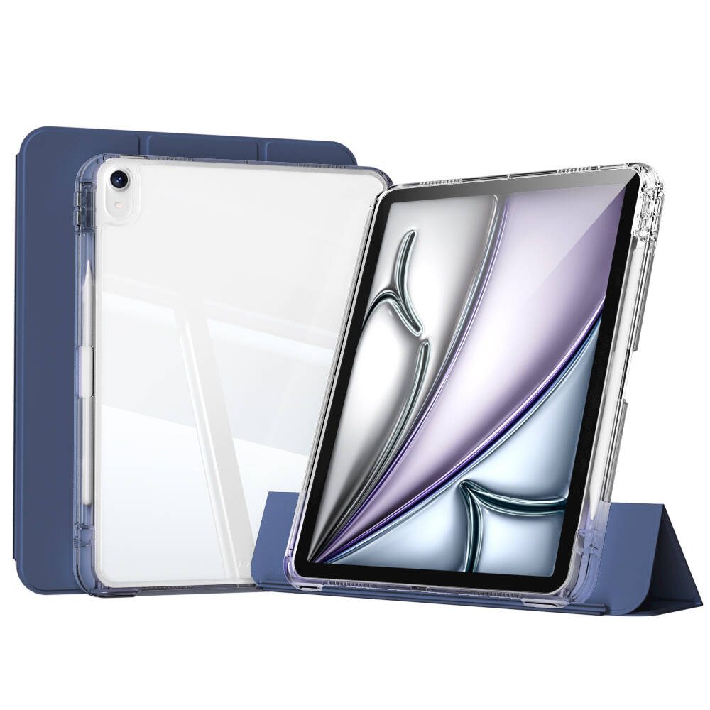 Apple iPad Air 11 2024 Kılıf Magnetik Ayrılabilen Airbagli Zore Sliding Tablet Kılıfı