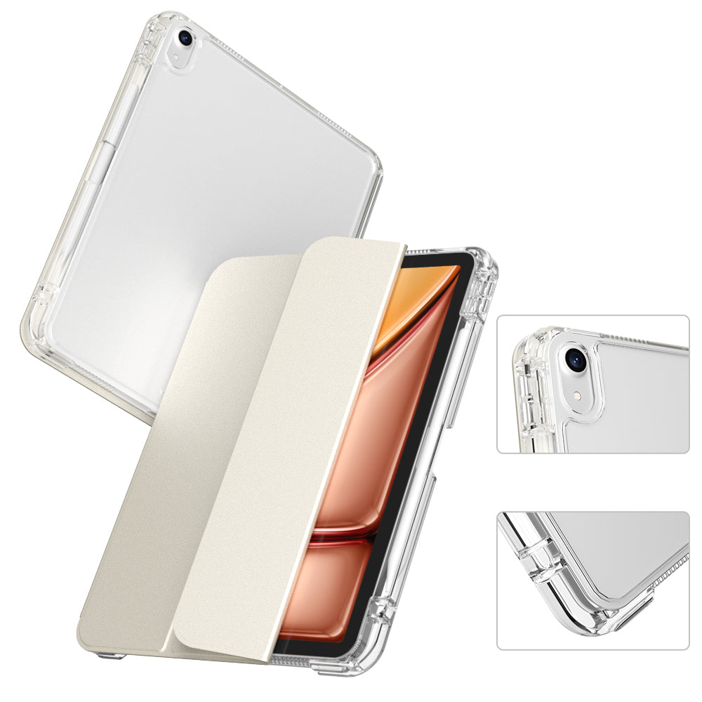 Apple iPad Air 11 2024 Kılıf Magnetik Ayrılabilen Airbagli Zore Sliding Tablet Kılıfı