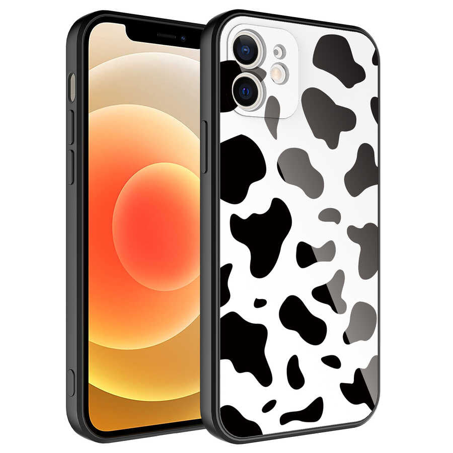 Apple iPhone 11 Kılıf Kamera Korumalı Desenli Sert Silikon Zore Epoksi Kapak