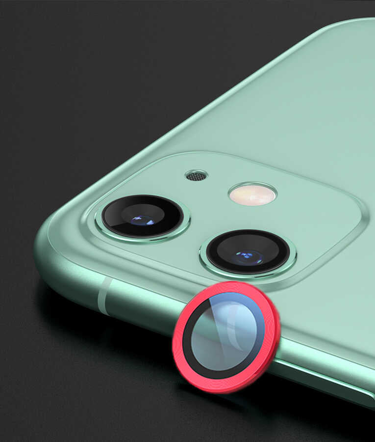 Apple iPhone 11 Zore CL-07 Kamera Lens Koruyucu