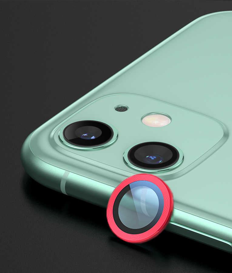 Apple iPhone 12 Mini Zore CL-01 Kamera Lens Koruyucu