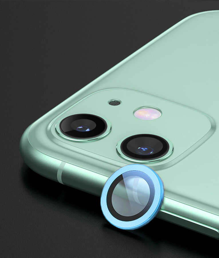 Apple iPhone 12 Mini Zore CL-07 Kamera Lens Koruyucu