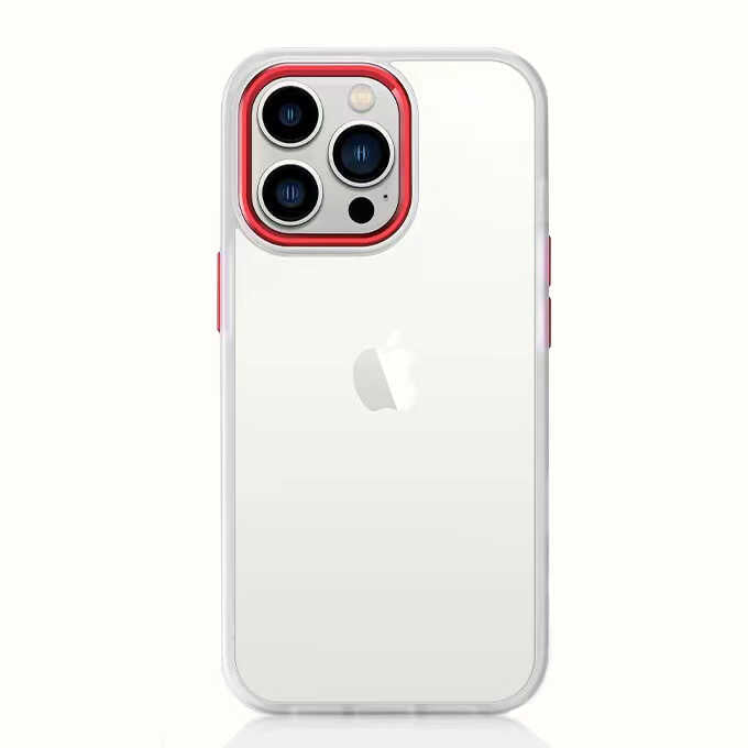 Apple iPhone 13 Pro Max Kılıf Zore Krom Kapak