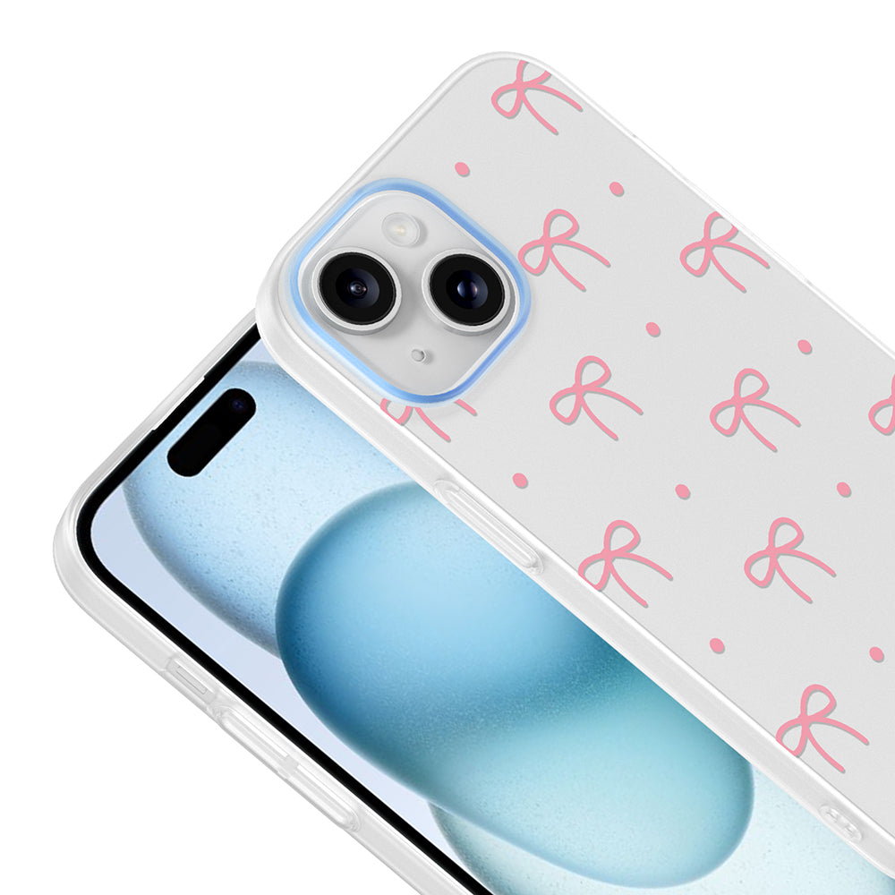 Apple iPhone 15 Kılıf Kamera Korumalı Desenli Zore Klip Kapak