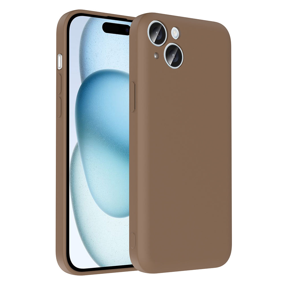 Apple iPhone 15 Plus Kılıf Kamera Korumalı Kartlık Hazneli Zore Vitra Kapak