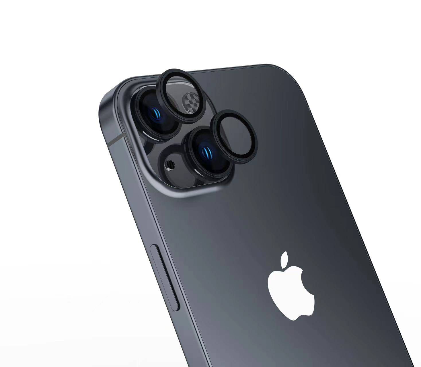Apple iPhone 15 Plus Zore Safir CL-15 Parmak İzi Bırakmayan Anti-Reflective Kamera Lens Koruyucu