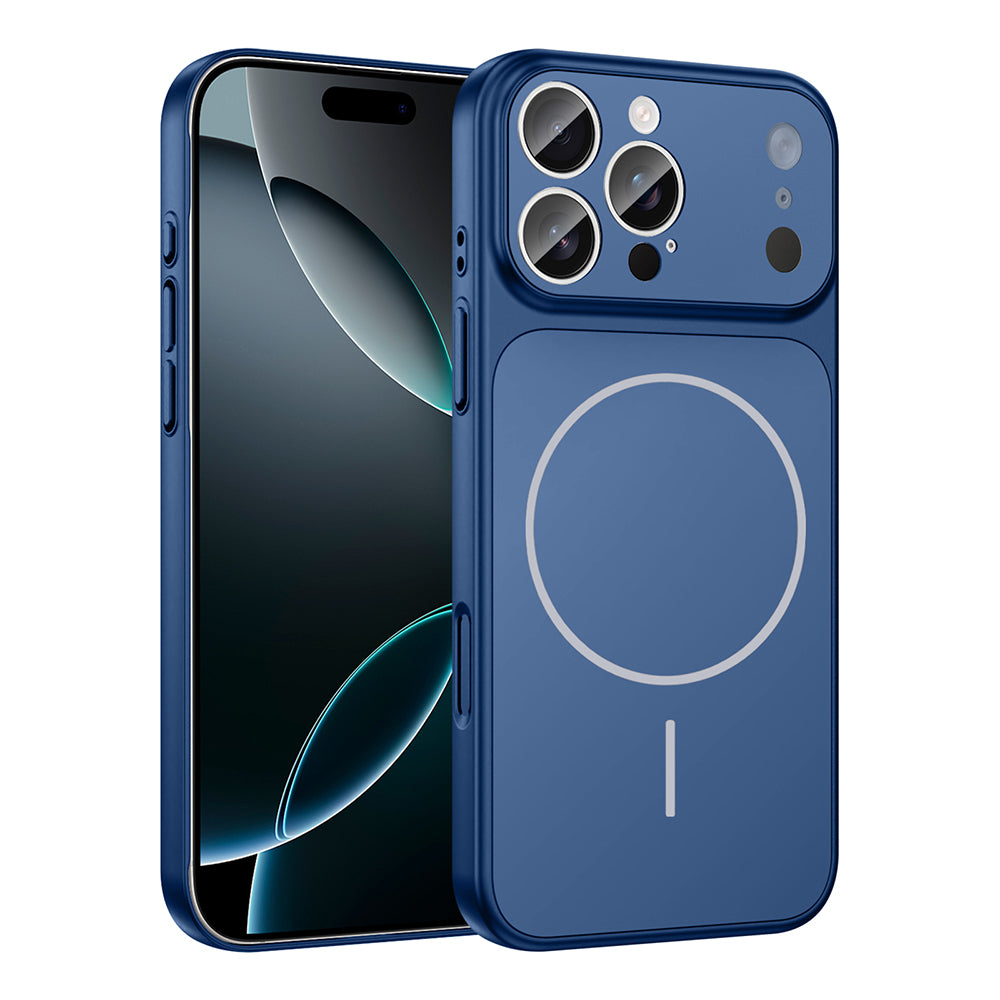 Apple iPhone 15 Pro Kılıf Zore M-Safe Şarj Özellikli Kamera Korumalı Formen Kapak
