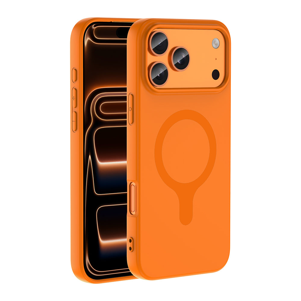 Apple iPhone 18 Pro Max Kılıf M-Safe Şarj Özellikli Zore Aris Silikon Kapak
