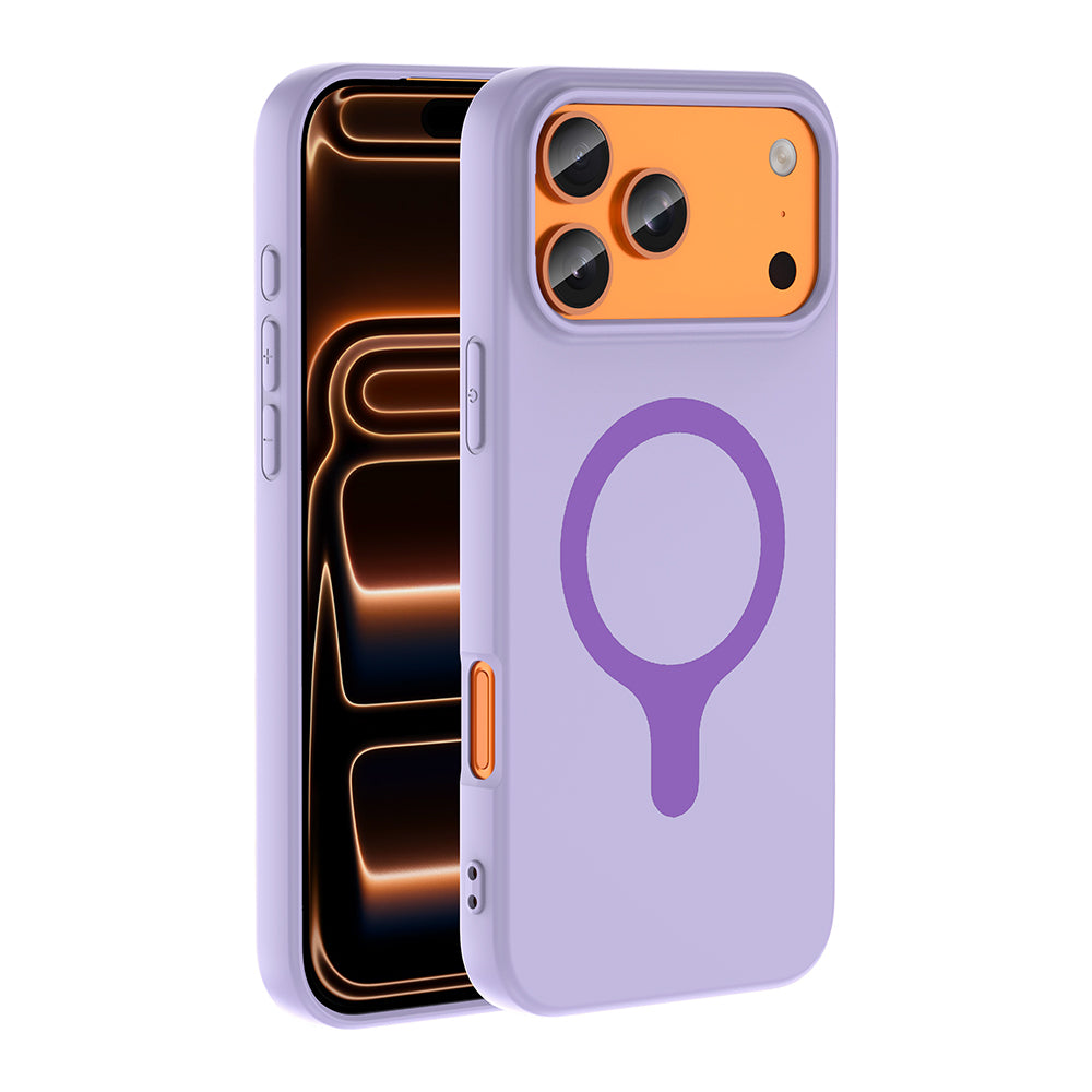 Apple iPhone 18 Pro Max Kılıf M-Safe Şarj Özellikli Zore Aris Silikon Kapak