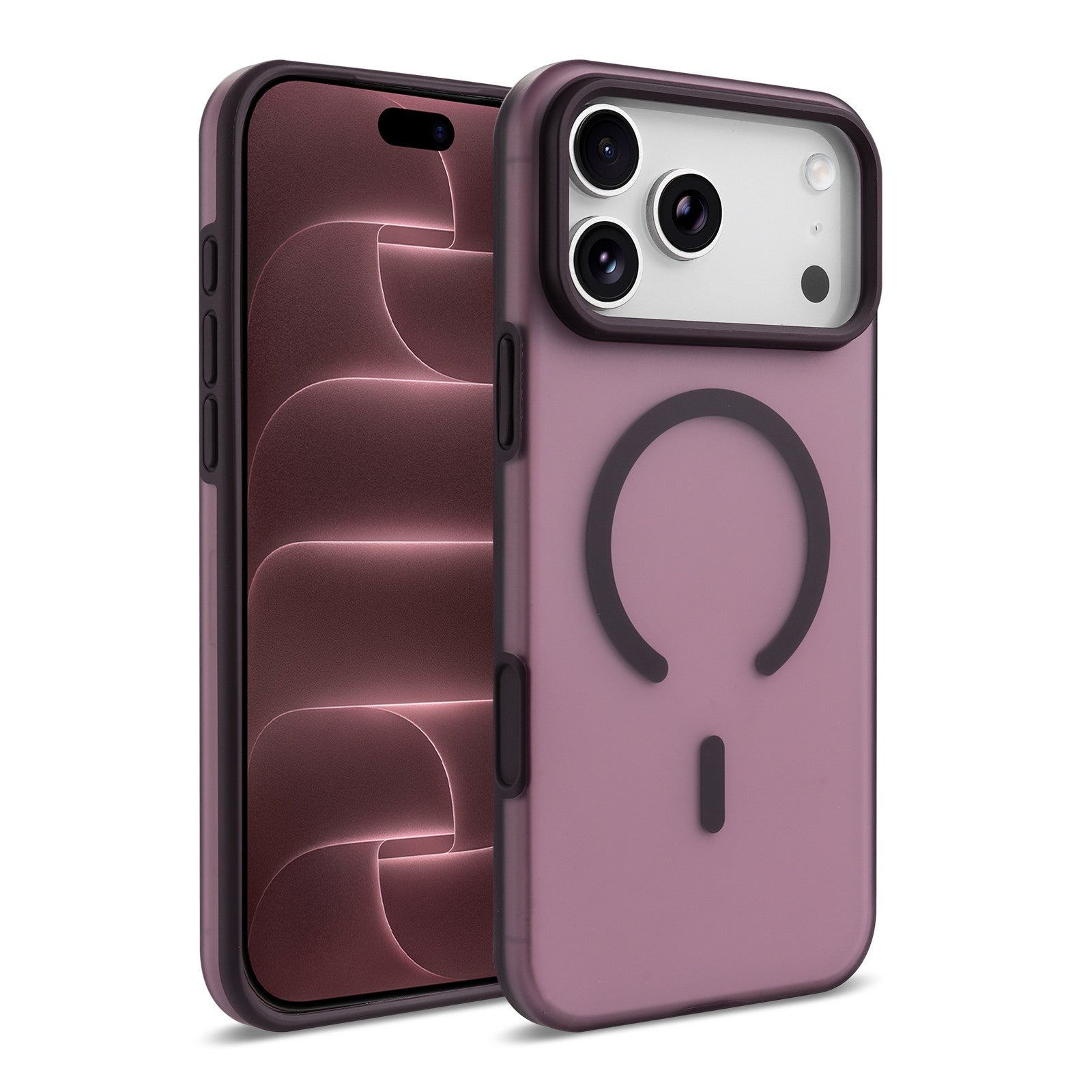 Apple iPhone 18 Pro Max Kılıf M-safe Şarj Özellikli Zore Kuin Kapak