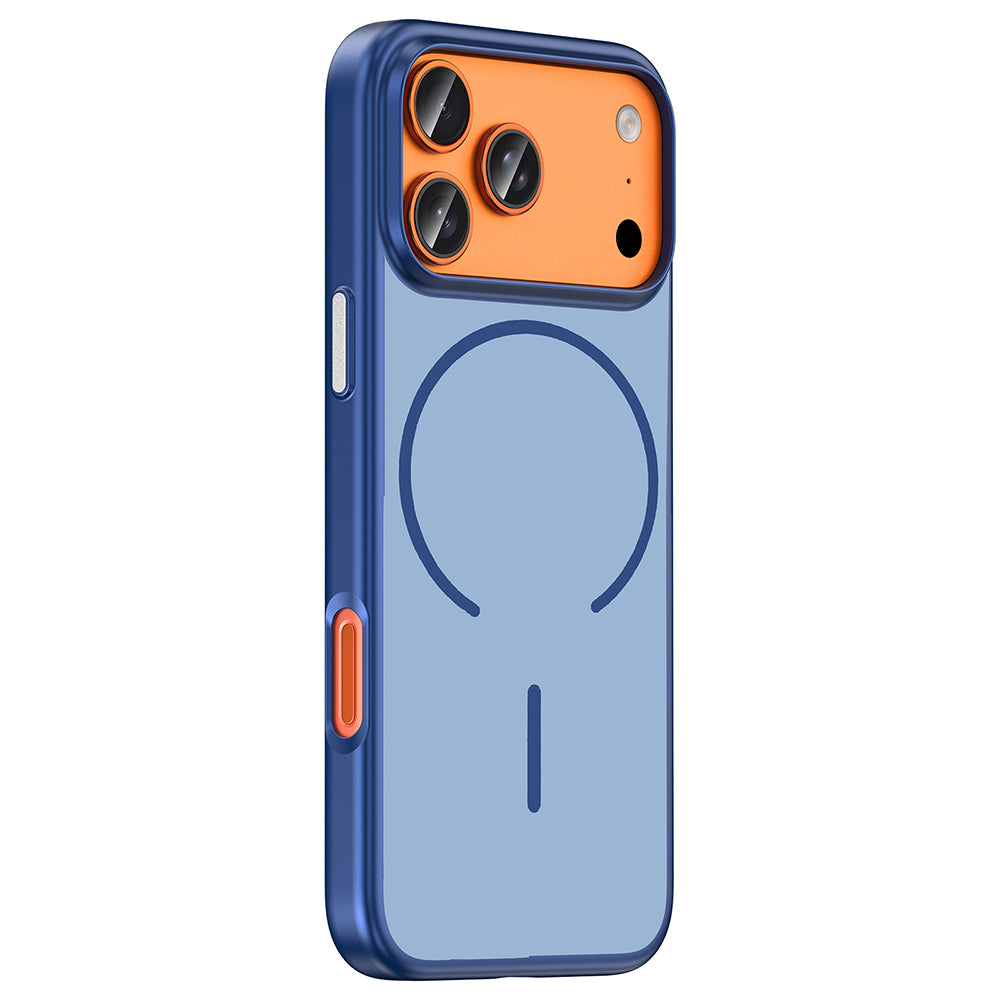 Apple iPhone 18 Pro Max Kılıf M-Safe Şarj Özellikli Zore Lora PC Kapak