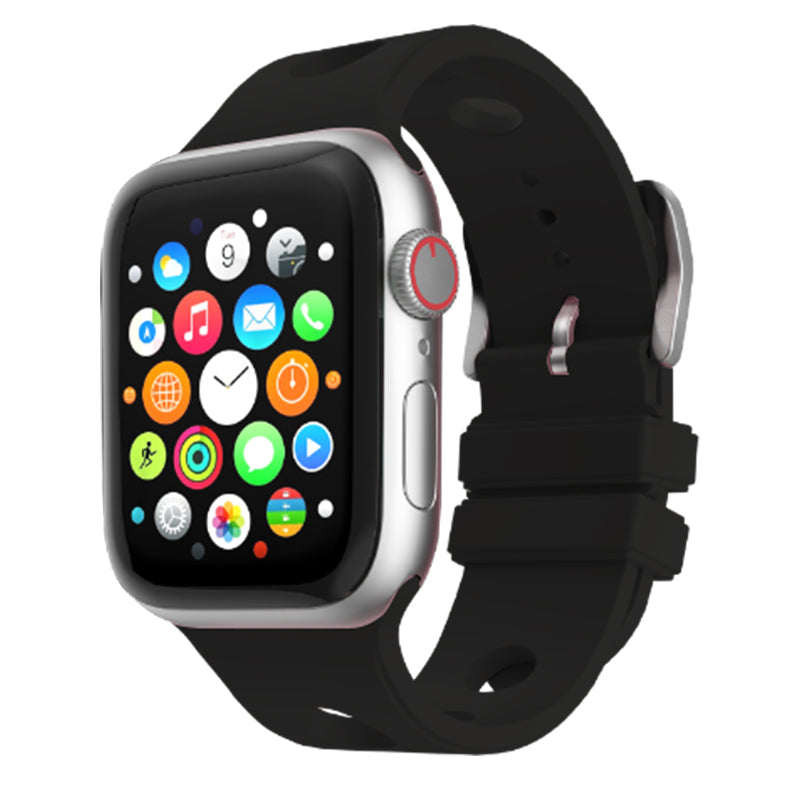 Apple Watch 38mm Delikli Tasarım Zore KRD-147 Silikon Kordon