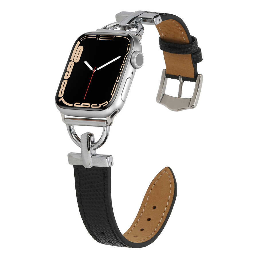 Apple Watch 44mm KRD-53 Deri Kordon