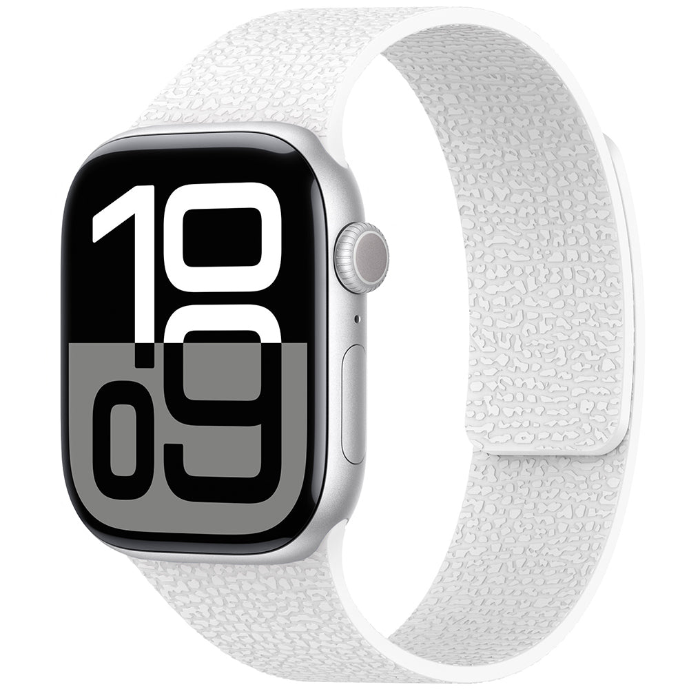 Apple Watch 44mm Zore KRD-136 Kabartma Desenli Silikon Kordon