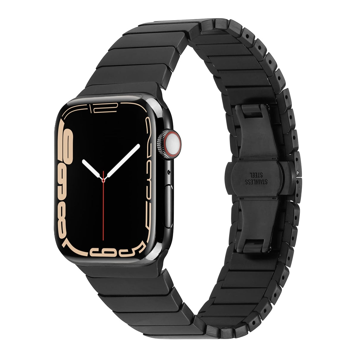 Apple Watch 7 41mm Kordon KRD-79 Metal Strap Kayış
