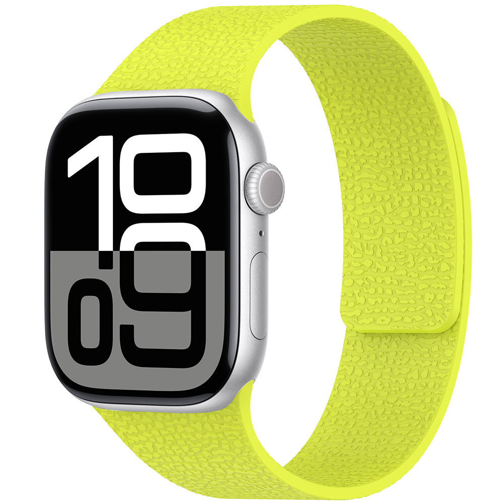 Apple Watch 7 45mm Zore KRD-136 Kabartma Desenli Silikon Kordon