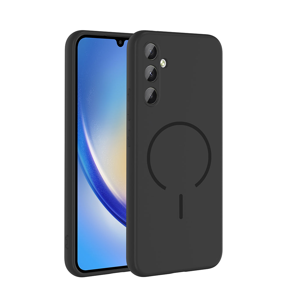 Galaxy A34 Kılıf M-safe Şarj Özellikli Zore Meta Kapak