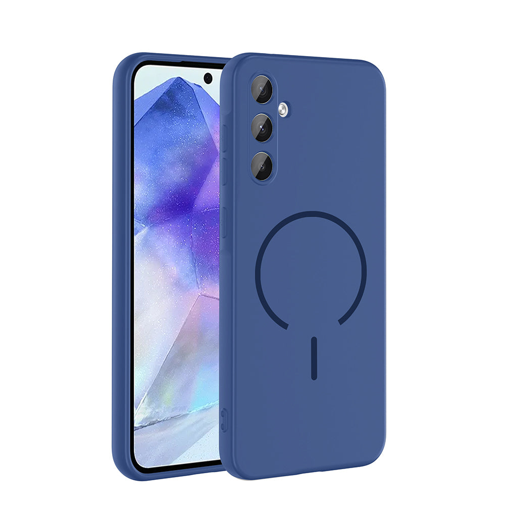 Galaxy A35 Kılıf M-safe Şarj Özellikli Zore Meta Kapak