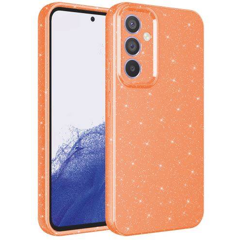Galaxy A54 Kılıf Kamera Korumalı Simli Lüks Zore Koton Kapak