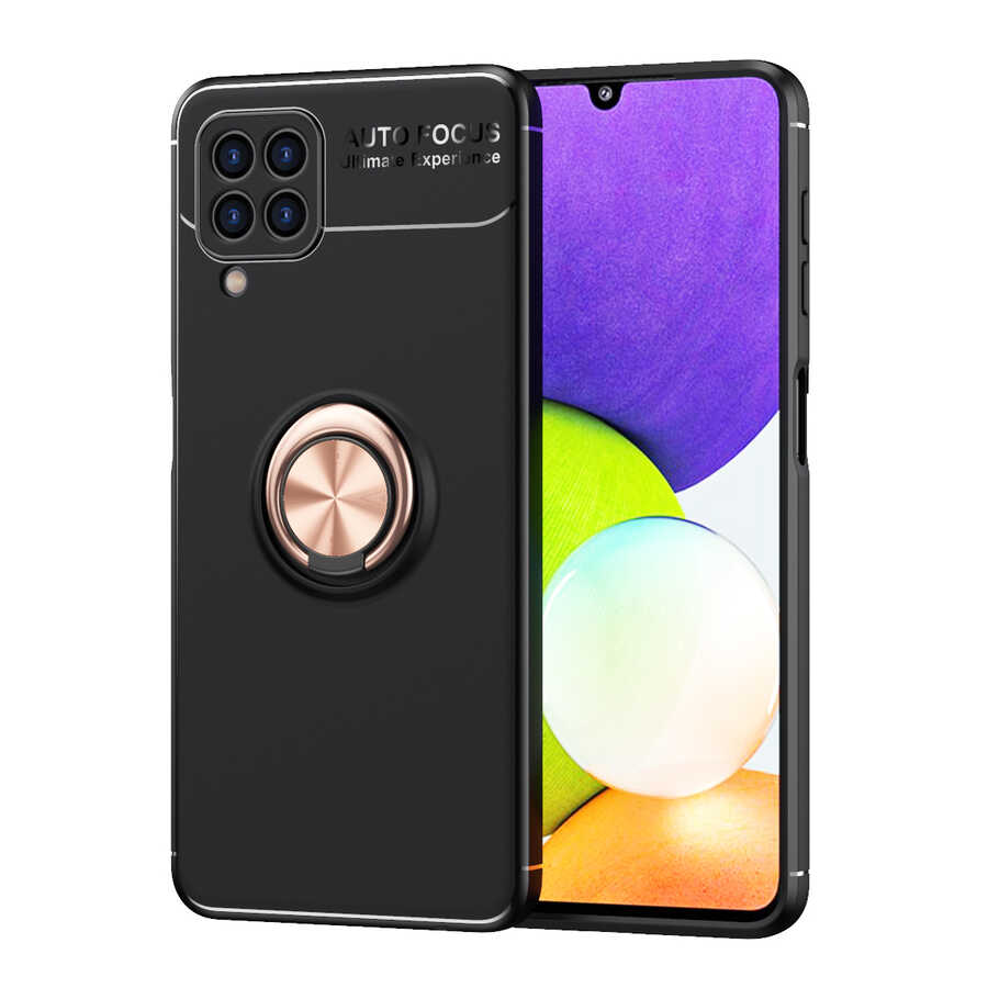 Galaxy M22 Kılıf Zore Ravel Silikon Kapak
