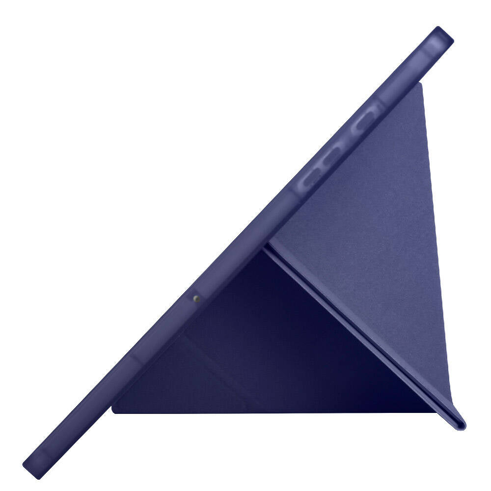 Galaxy Tab A11 Kılıf Zore Tri Folding Kalem Bölmeli Standlı Kılıf