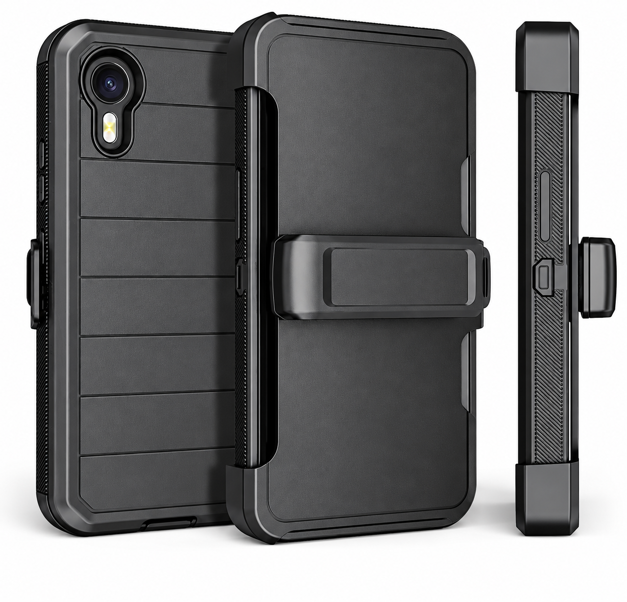Galaxy XCover7 Kılıf Zore Double Clip Kapak