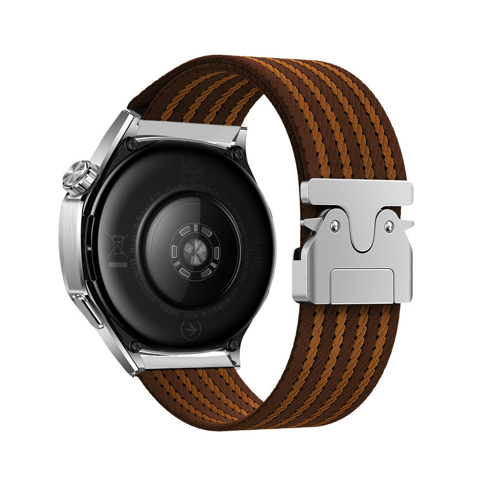 Gear S3 Zore KRD-133 22mm Naylon Kumaş Hasır Örgülü Kordon