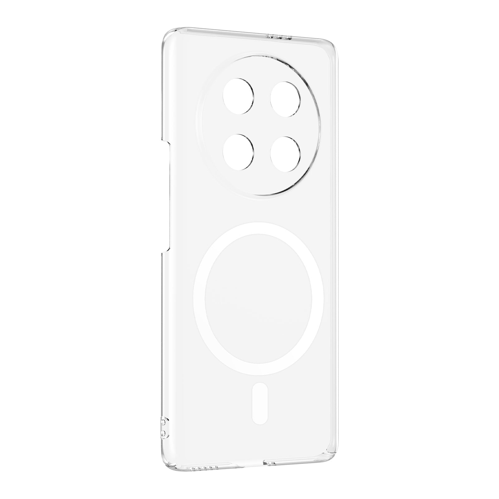 Honor Magic 7 Lite Kamera Korumalı M-Safe Şarj Özellikli Şeffaf Zore London Sert PC Kapak