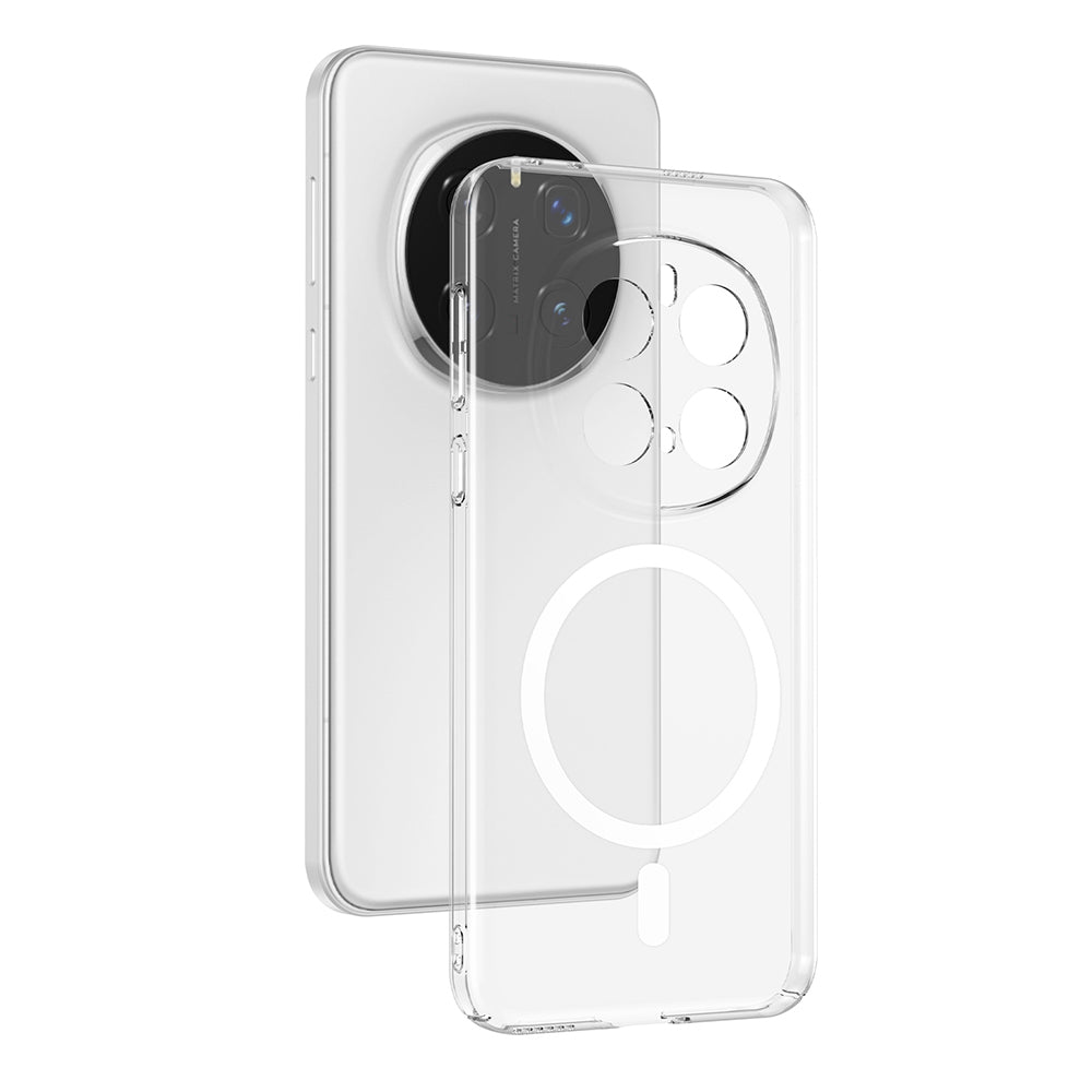 Honor Magic 7 Pro Kamera Korumalı M-Safe Şarj Özellikli Şeffaf Zore London Sert PC Kapak