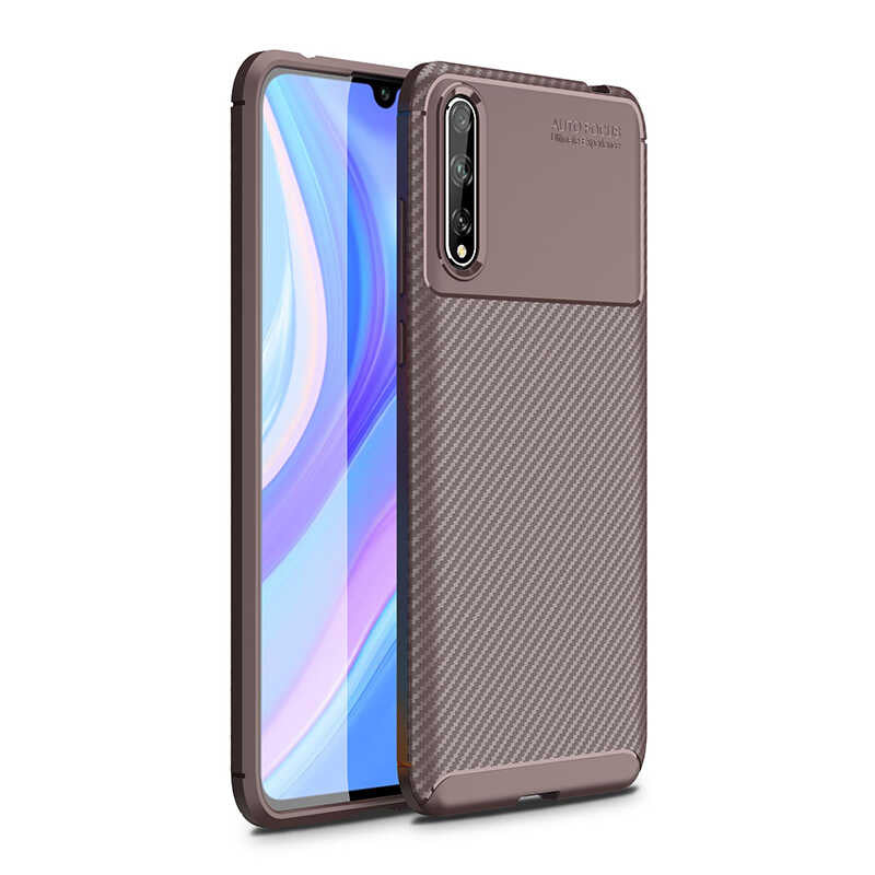 Huawei P Smart S (Y8P) Kılıf Zore Negro Silikon Kapak