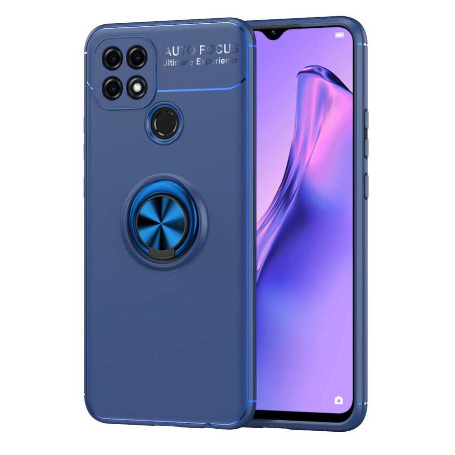 Oppo A15 Kılıf Zore Ravel Silikon Kapak