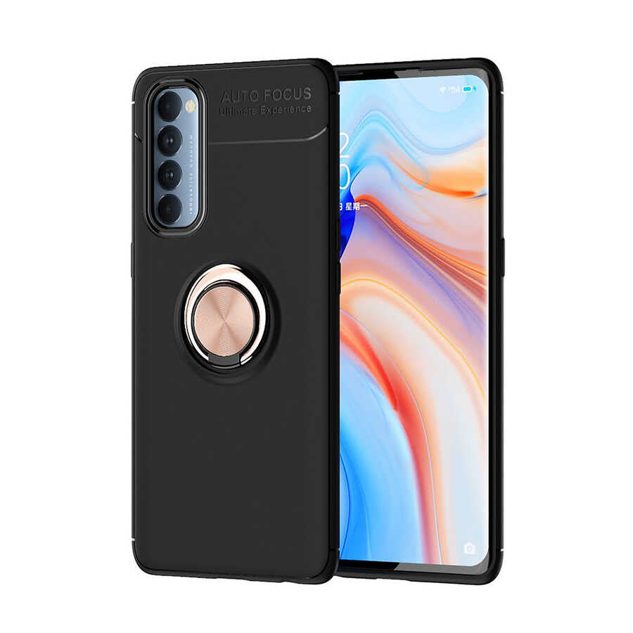 Oppo Reno 4 Pro 4G Kılıf Zore Ravel Silikon Kapak