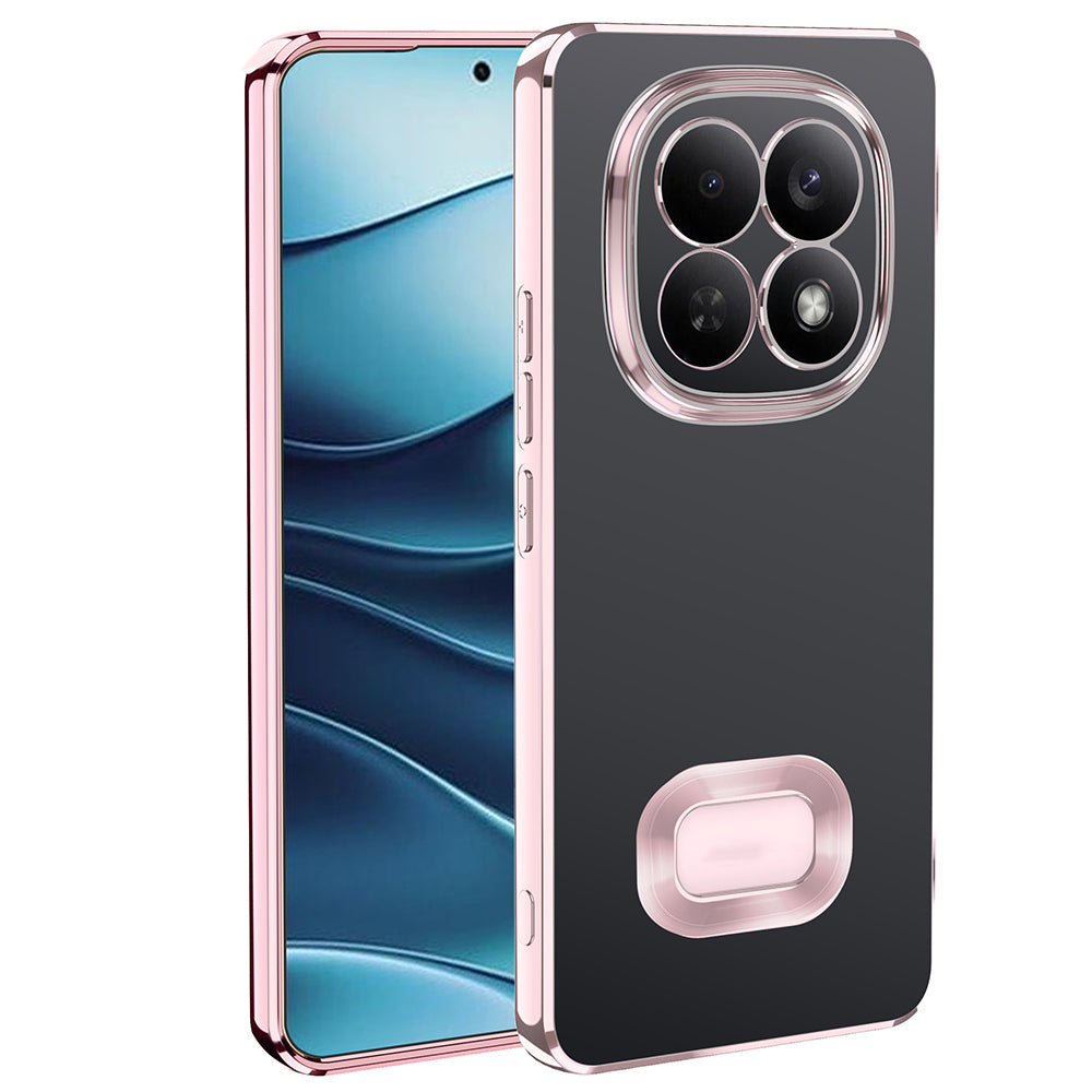 Xiaomi Redmi Note 15 5G Kılıf Kamera Korumalı Logo Gösteren Zore Omega Kapak