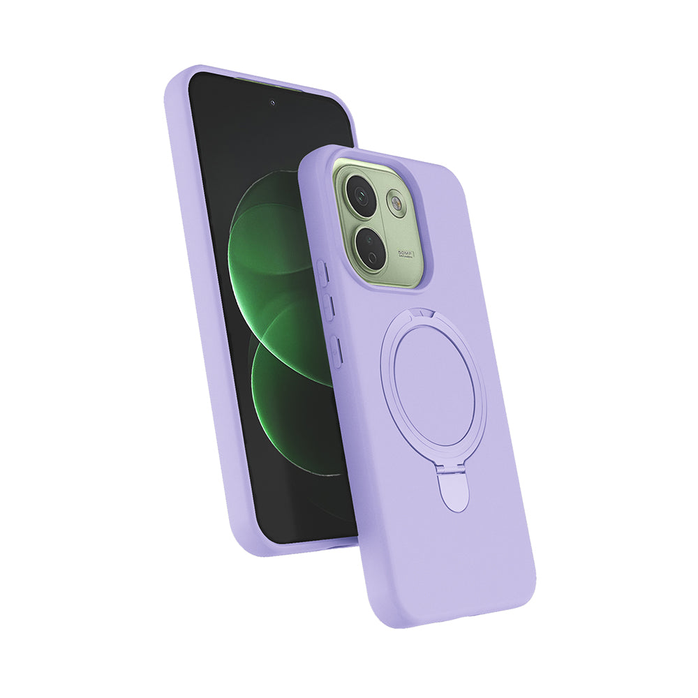 Xiaomi Redmi Note 17 Pro Kılıf M-safe Şarj Özellikli Standlı Zore Samara Kapak