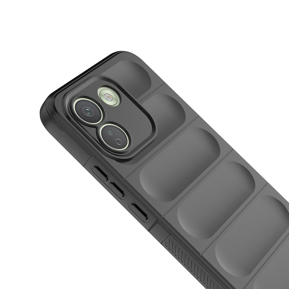 Xiaomi Redmi Note 17 Pro Max Kılıf Esnek TPU Oyuklu Arka Yüzey Tasarımlı Zore Etnik Silikon Kapak